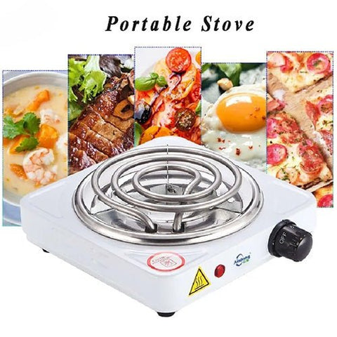 Portable Electric Hot Plate Stove | Fast Heating Cooker for Home, Hostel & Travel
